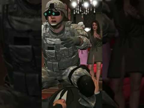 Jimmy saves michael from merryweather #gta5 #shorts