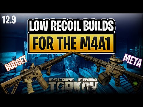 Top 2 Low Recoil Builds for the M4A1 - META and Budget - Escape from Tarkov - 12.9