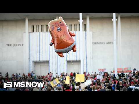 Anti-Trump protests erupt at Kennedy Center amid demolition fears