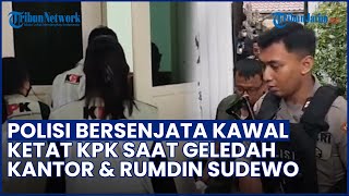 Polisi Bersenjata Kawal Ketat KPK saat Geledah Kantor dan Rumah Dinas Bupati Pati Sudewo