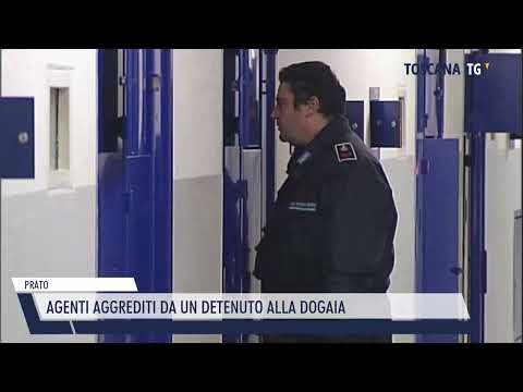 2022-10-20 PRATO - AGENTI AGGREDITI DA UN DETENUTO ALLA DOGAIA