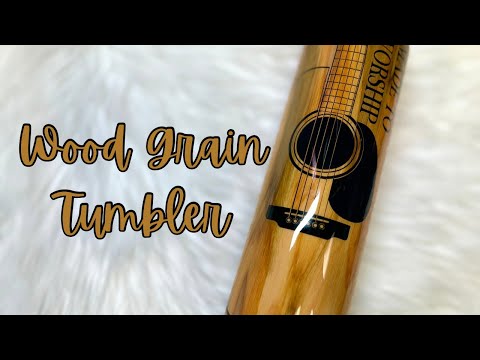 Wood Grain Tumbler