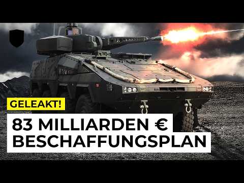 Beschaffungsplan enthüllt: 153 Vorhaben für 83 Milliarden Euro bis 2026 (1/2)