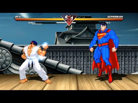 ICE POWER RYU vs SUPERMAN - Highest Level Amazing Fight!