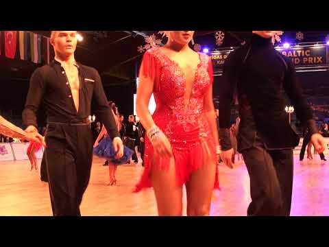 00017 WDSF U21 Open Latin r.1  BELLEVUE PARK HOTE cup