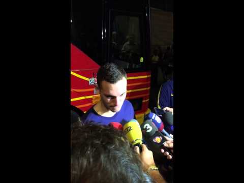 Xoel Càrdenas: Thomas Vermaelen post-match interview
