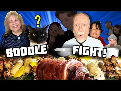 Dutch Family Try BOODLE FIGHT For The First Time !!