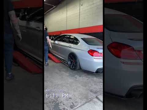Slammed BMW 6 Series Alignment 🤤