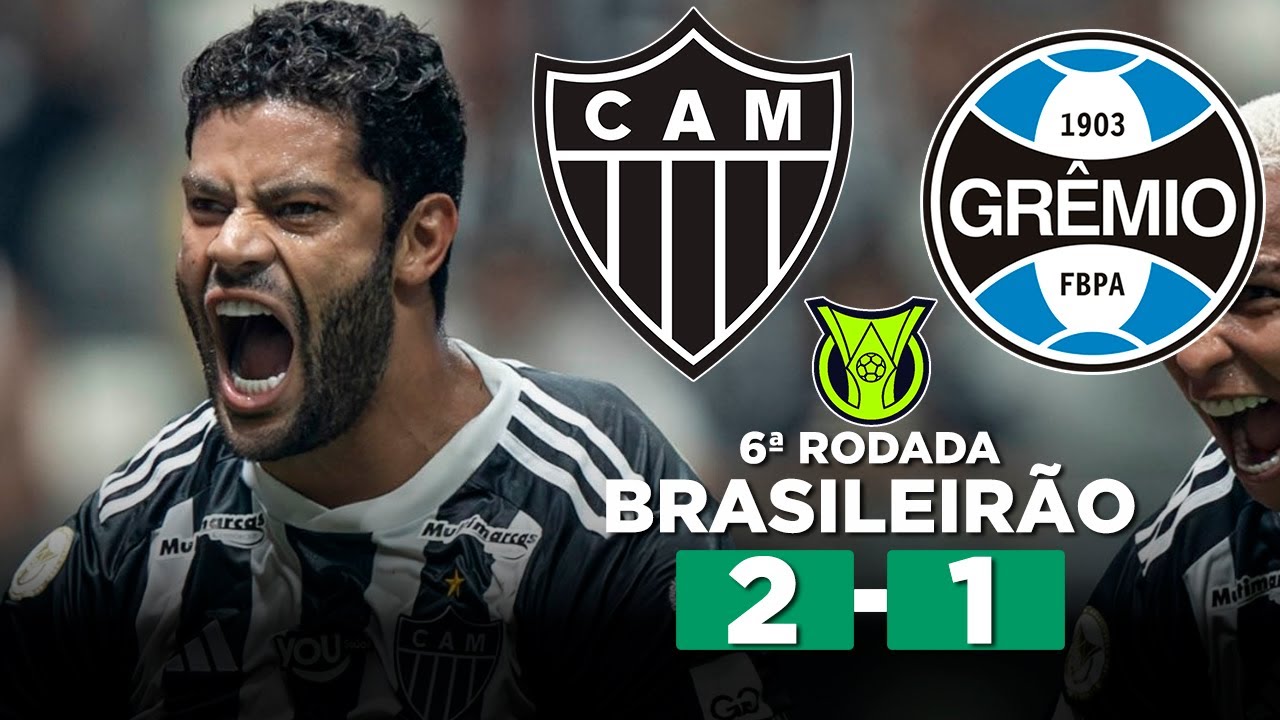 ATLÉTICO-MG x GRÊMIO AO VIVO Brasileirão Série A 2024 Jogo atrasado 6ª Rodada | Narração
