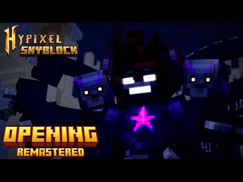 Hypixel Skyblock: Anime Opening Remastered