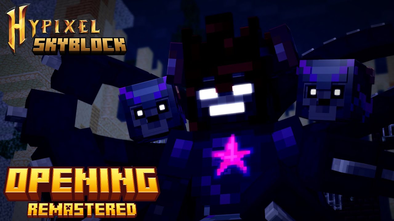 Hypixel Skyblock: Anime Opening Remastered