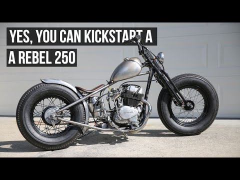 Adding a Kickstart to my Honda Rebel 250