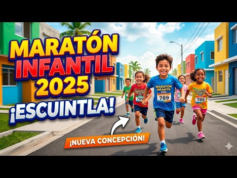 Maratón Infantil 2025 Nueva Concepción Escuintla.