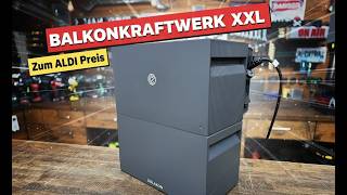 Balkonkraftwerk Sensation zum ALDI Preis? XXL Speicher & Inselbetrieb | Solakon ONE im Test