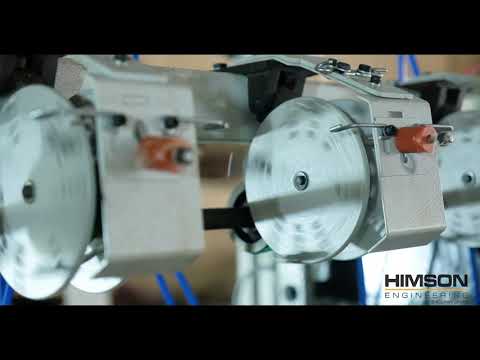 Semi-automatic himson air texturing 03 deck machine