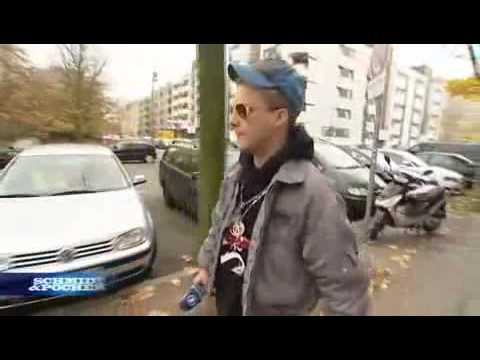 Straßen Cobra Oliver Pocher Freestyle-Rap in Kreuzberg.avi