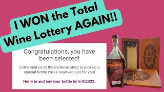 I won the total wine Lottery AGAIN