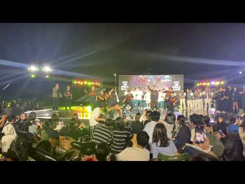 B-Boy Kill’s winning ceremony