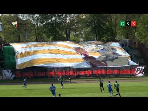 27. kolejka: GKS Tychy - Bałtyk Gdynia 1:3. Oprawa kibiców