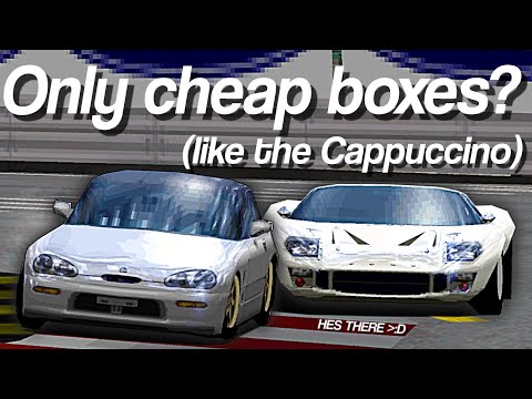 Can You Beat Gran Turismo 2 With Only Cheap Japanese Turboboxes (like the Cappuccino)?