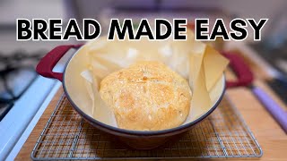 Easy Dutch Oven Baked Bread