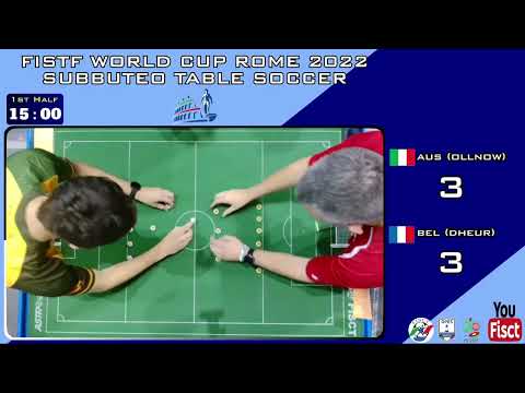 FISTF WORLD CUP ROME 2022   DAY 3   TEAM COMPETITION   AUS v BEL