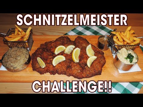 Munich Brauhaus' Delicious Schnitzel Challenge in Melbourne w/ Aussie Competitive Eaters!!