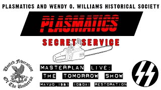 PLASMATICS MASTERPLAN LIVE MAY 20, 1981 TOMORROW SHOW