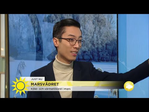 Marsvädret – ”Vi har 10 grader kallare än normalt” - Nyhetsmorgon (TV4)