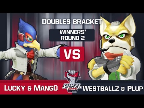 Lucky/Mang0 vs Westballz/Plup - Melee Doubles: Losers' Round 2 - Smash Summit 2017