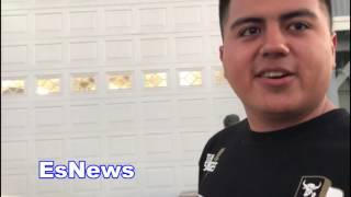 Mikey Garcia In His Spots Car EsNews Boxing