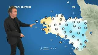 Illustration de l'actualité La météo de votre lundi 26 janvier 2026