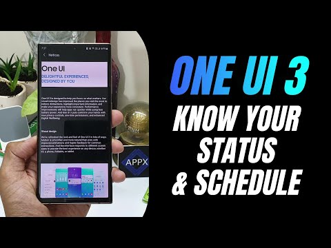Samsung ONE UI 3.0 - Status of update - Completed and Eligible Phones and update Schedule.