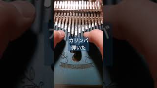 カリンバという楽器をもらったという動画 #Shorts