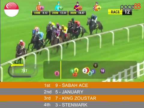 2023-07-23 - Race 12 Singapore Kranji Horse Racing Highlights | Pace88 Horse