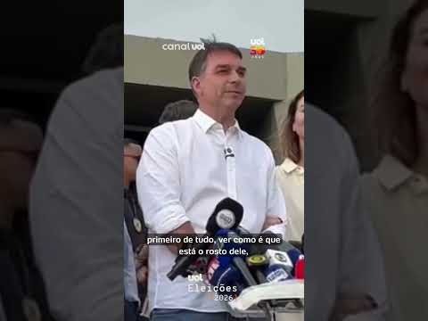Flávio diz que vai encontrar Bolsonaro amanhã e se esquiva de pergunta sobre 6×1