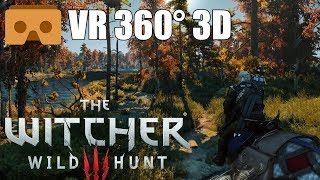 VR 360° 3D - Riding in Velen - 4096x4096 Stereoscopic