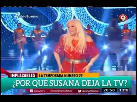 ¿Por qué Susana deja la TV?