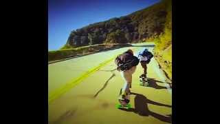 Longboard downhill w/Max Wippermann & Rain Daley