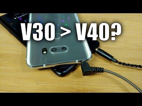 Does the LG V40 sound WORSE than the V30?