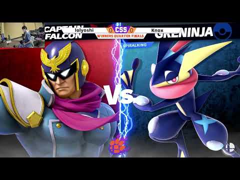 Clemson Smash Series 31 - Winners Quarters - lolyoshi (Captain Falcon) vs. Knox (Greninja) - SSBU