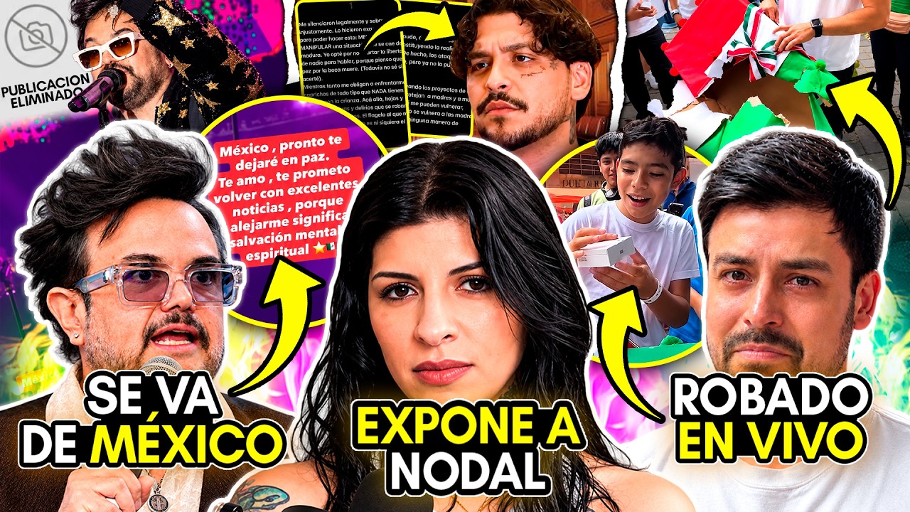 CAZZU expone a NODAL! ALEKS SYNTEK dejará MÉXICO! INFLUENCER ROBADO en VIDEO! NIÑO GASTA $118 MIL!