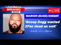 Suge Knight Speaks Out: 'Snoop Dogg Knew All 'Bout it'