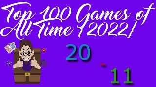 Top 100 Games of All Time {2022} 20 - 11