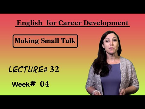 English for Career Development l Lecture 32