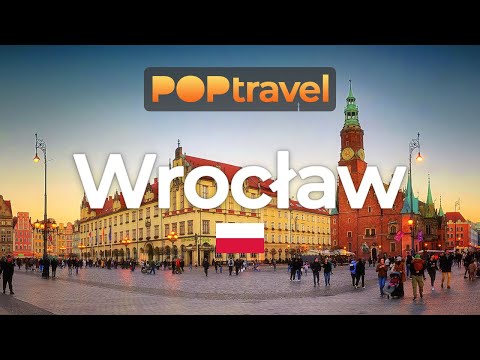 WROCLAW, Poland - 4K HDR walking tour with captions