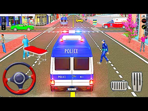 US Police Ambulance Rescue Driving Simulator 2022 – Ambulance Rescue Games – Android IOS Game
