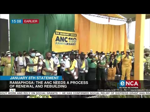 Reaction to Ramaphosa 8 January statement