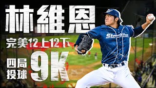 林維恩實力輾壓！完美投出12上12下 狂飆9次三振！｜MLB天天10場直播鎖定ELTA.tv