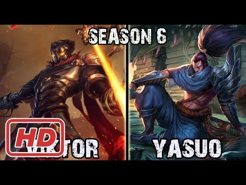 SKT T1 Faker Viktor vs Yasuo MID Ranked Challenger Korea